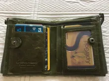 Wallet Short Coin Purse CONTACT'S Small Vintage Crazy Designer High-Quality Brand Horse-Cowhide