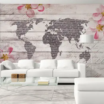 

Mural Romantic World - 200x140 cm