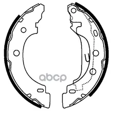 Колодки Тормозные Барабанные HELLA арт. 8DB355002241