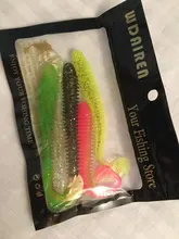 WDAIREN Soft Lures Silicone Bait 9.5cm 7cm 5cm Goods For Fishing Sea Fishing Pva Pva