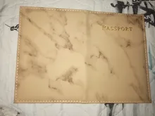 Funda de pasaporte para hombre y mujer, de cuero sintético, estilo de mármol, tarjetero de viaje, porta pasaporte, paquete, BILLETERA, bolso