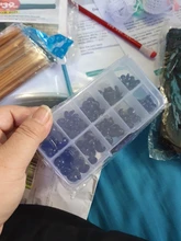 100 Uds 6-12mm 8mm 10mm 12mm plástico negro artesanía ojos de seguridad para muñecas osos de peluche juguete suave haciendo animales Amigurumi Accesorios