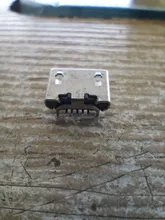 Usb-Socket Micro-Usb Female 100pcs 5pin Four-Legs Ox-Horn Flat-Mouth No-Side