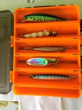 Tackle-Box Bait-Hooks Fishing-Lure BEARKING Double-Sided Compartments Professional