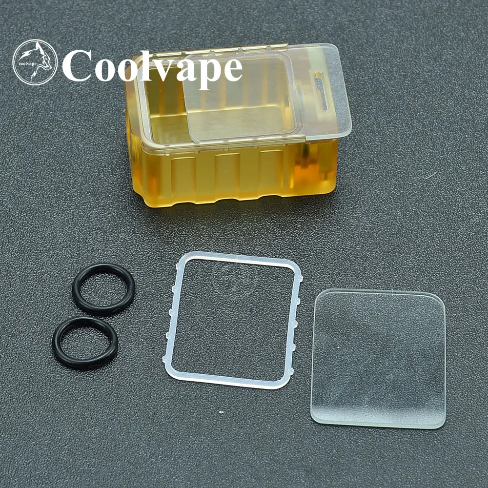 

Replacement O-Ring Glass Silicone Seals for PRC ProRo Style Boro Tank BB 60W / 70W Box Mod Kit Billet Box Exocet Mod