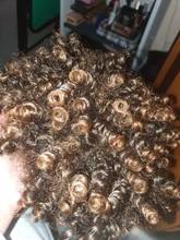 Leeons nuevo rizado flequillo de 11Color Pelo Rizado flequillo extensiones de cabello sintético Clip en el frente postizos ajustable