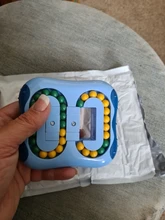 Cubo giratorio de inteligencia mágica para niños, juguete educativo con giroscopio para dedos