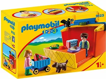 

PLAYMOBIL 1.2.3-briefcase market, single (9123)