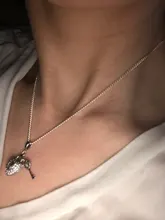 Collar de cadena lateral de Plata de Ley 925 auténtica fina para mujer, niña y niño, 16-30 pulgadas, 2mm, 40-75cm, joyería, collar