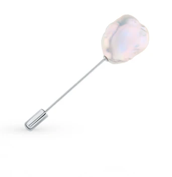 

Silver brooch with pearls sunlight sample 925