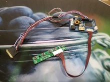 1Set HdMI Lvds Controller Board 40Pin Cable Kit for Raspberry PI 3 7-42 Screen