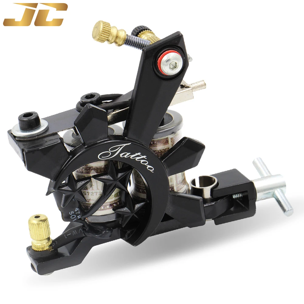 ProfessionalTattooMachine10WarpsCoilIronHandmadeTattooGuns
