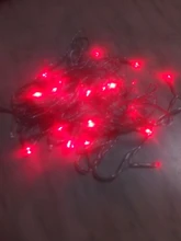 Christmas-Lights Led Garland Eu-Plug Outdoor 100m 220v 20m 50m 30m