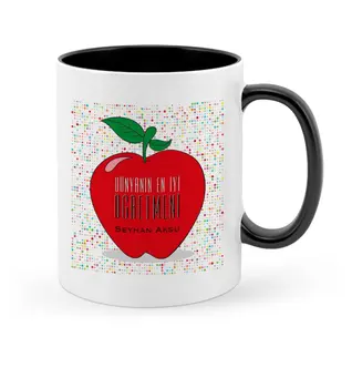 

Personalized World Best Teacher Black Mug Cup-11