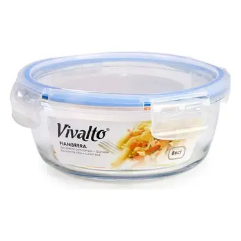 

Lunch box Vivalto Crystal (17,5 x 7 x 17,5 cm)