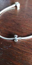WOSTU-Cuenta de plata de primera ley para pulsera, abalorio, pieza para brazalete, plata esterlina 925, CZ, 15 estilos, joya original, CQC593