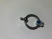 Colgante de corazón O Plata de Ley 925, cadena de Cable Original, abalorio, regalo de joyería, gran oferta