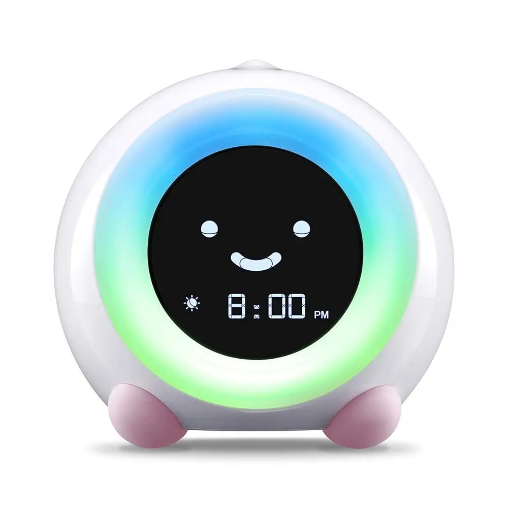 

Ready to Rise children sleep training board alarm clock night light and sleep sound machine