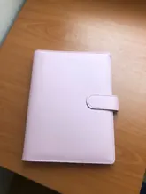 Carpeta de archivos recargable para Notebook, funda para Bloc de notas, carpeta de cuero, suministros de oficina, novedad