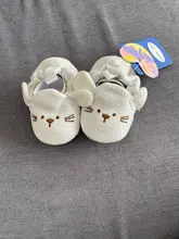 Botas de nieve para primeros caminantes de punto para niño niña, zapatos para bebé recién nacido, Otoño e Invierno de algodón, suela suave cálida, precaminante de felpa