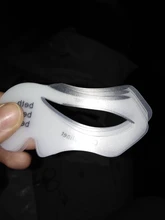 Plantilla de delineador de ojos, cola de pez, doble ala, modelos de delineador, conformación de la plantilla, herramientas, plantilla para cejas, tarjeta DIY, 10 Uds.