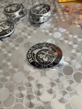 7 Uds Alfa Romeo nuevo logotipo 74mm Hood maletero + dirección distintivo para el volante + 60mm centro de la rueda de emblema de Brera 159 SW de araña de nuevo Giulietta