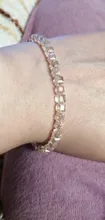 Pulsera con cuentas de cristal para mujer, longitud ajustable, 1 Uds., joyería hecha a mano
