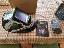 Auto Darkening Welding Mask 3 View Windows Size 100x93mm (3.94x3.66) DIN 4-13 Optical