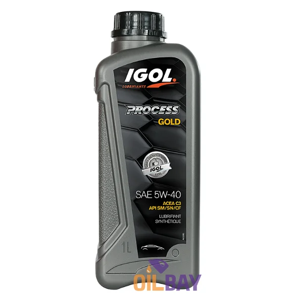 1 литр Igol Process Gold 5W-40 1л/5л - Цвет: 1 литр