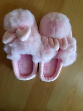 Winter Slippers Shoes Toddler Plush Girls Childrens Indoor Baby-Fur-Ball Infant Kids