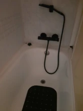 Thermostatic Shower-Set Bathroom-Accessories Wall-Mounted Black/chrome-Brass Spray-Head