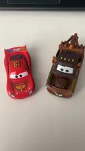Disney-Set de figuras de la película Cars 3 de metal, juguete de modelo de coche, a escala 1:55, con diseño de relámpago McQueen, Jackson, Mack, tío Truck, regalo para para cumpleaños