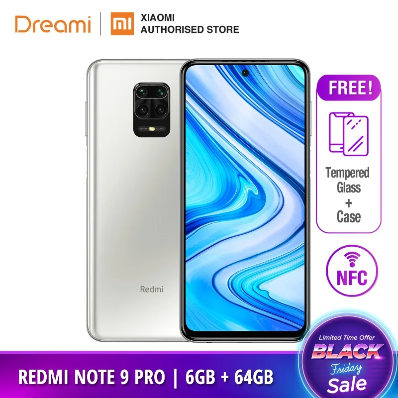 Global Version Xiaomi Redmi Note 9 Pro 6GB RAM