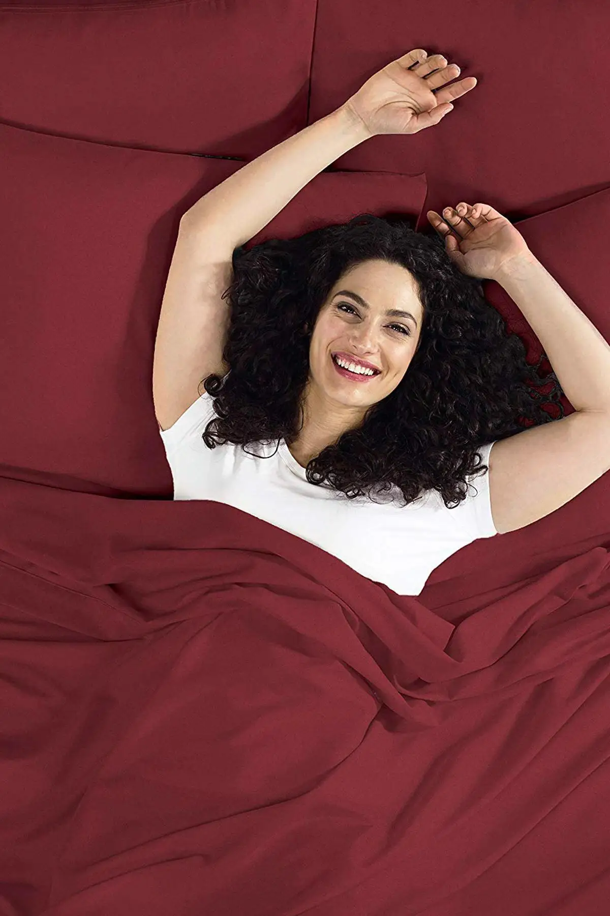 Tek Personality Ranforce Fitted Sheets | Burgundy