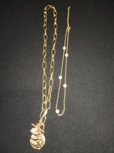 VKME-collar de perlas de mariposa de varias capas para mujer, gargantilla de perlas doradas, estrella del sol, regalo de joyería 2021