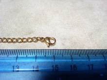 Cadenas extensoras de acero inoxidable con cierres de langosta, collar de Metal, pulsera, cadena de extensión para accesorios de joyería Diy, 1 ud.