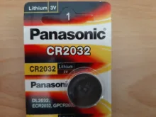 PANASONIC-Baterías de litio para dispositivos electrónicos, pilas en forma de disco con voltaje de 3V, para relojes de juguete, control remoto, calculadora y ordenador, modelo CR2032, 10 unidades