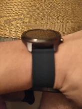 Anbeer-Correa de reloj de goma para hombre, 14mm, 18mm, 20mm, 22mm, 24mm, pulsera de repuesto de liberación rápida, de silicona deportiva negra