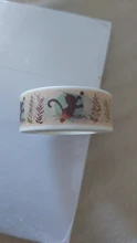 10m * 15mm creativo gato y mariposa, Cinta adhesiva Washi cinta de la Oficina de la escuela suministros bricolaje Scrapbooking decorativo cinta adhesivo