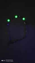 Luminosa pulsera brillan en la oscuridad estrellas encanto tobillera y pulsera para mujeres mujer Halloween luz de la joyería