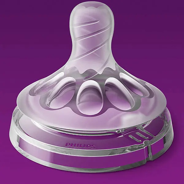 Силиконовая соска Philips Avent Natural средний поток, с 3 мес