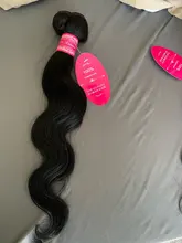 Aopusi onda del cuerpo mechones con cierre brasileño mechones de cabello humano postizo mechones con cierre Remy extensión del pelo 3 mechones con cierre