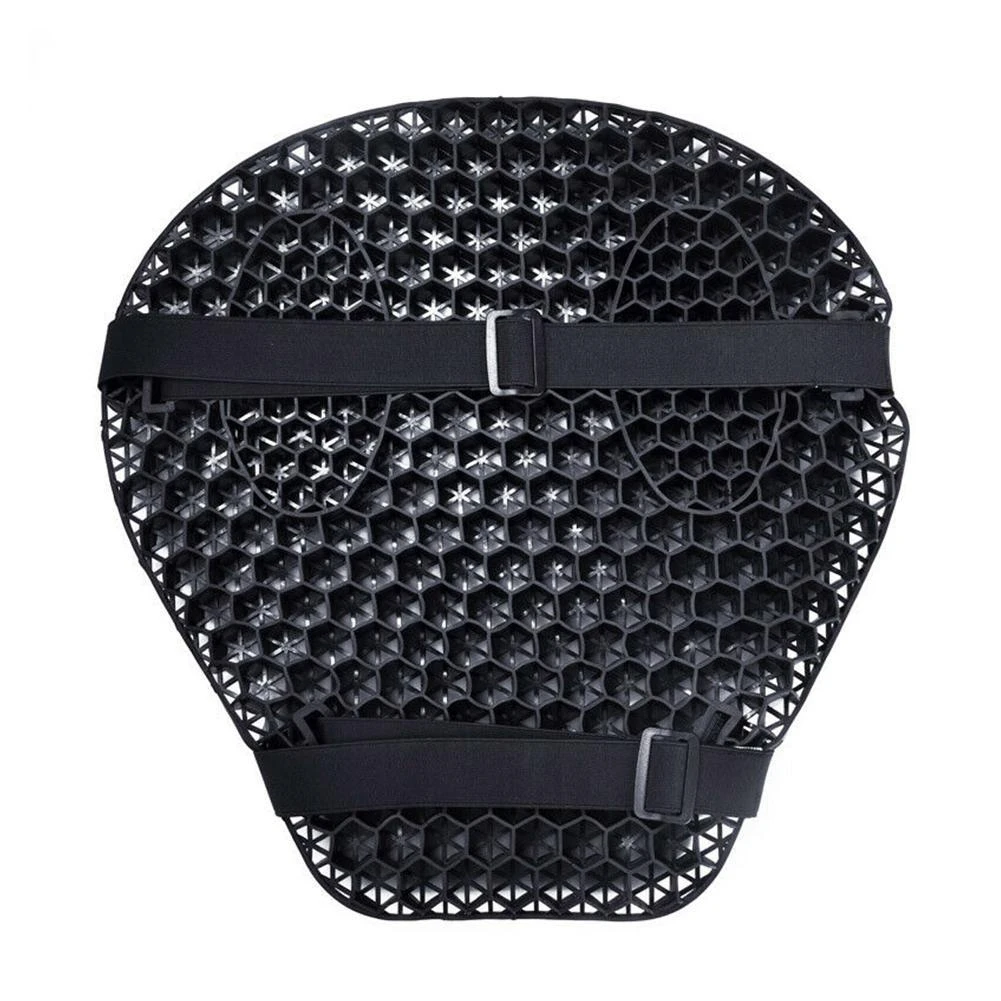 Motorcycle Seat Cushion, Motorcycle Gel Seat Pad With 3d Honeycomb  Shock-absorbing Breathable Seat Cover - Temu