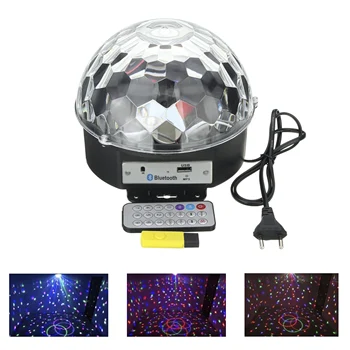 

Светильник-проектор диско шар светодиодный с Bluetooth 1211#
