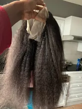 30 pulgadas recto rizado medio malla con división peluca 180% densidad brasileño cabello humano Pre arrancado con el pelo del bebé Remy sin costuras para las mujeres