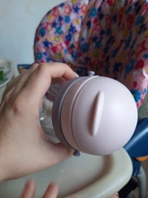 Botella de paja de agua potable con dibujos de animales para niños, Bola de gravedad, taza de bebé con correa para el hombro