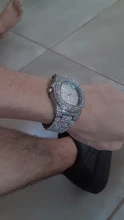 Reloj de moda con diamantes de acero para hombre, cronógrafo de Hip Hop, de lujo, dorado, masculino, 2021