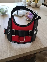 Arnés de perro sin tirar reflectante transpirable arnés de mascota ajustable para chaleco de perro ID parche personalizado para caminar al aire libre perro suministros