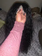 Pelucas de cabello humano peruano para mujeres negras, postizo de ondas profundas con cierre de encaje, 4x4