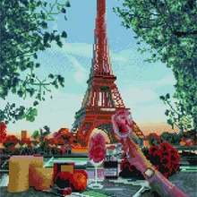 Алмазная мозаика APK 30068 Идеальный ужин 40*50 Эксклюзив